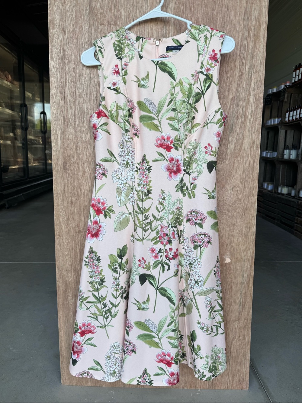 Tommy Hilfiger Pink Floral Sleeveless Dress